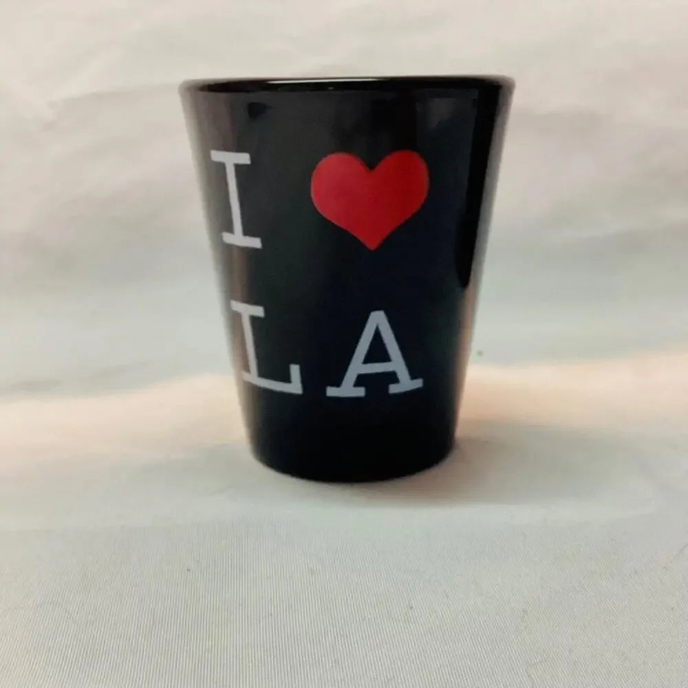 Sort Black Shot Glasses